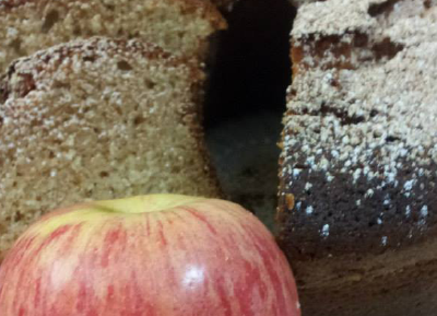 Bolo de Maçã com Canela